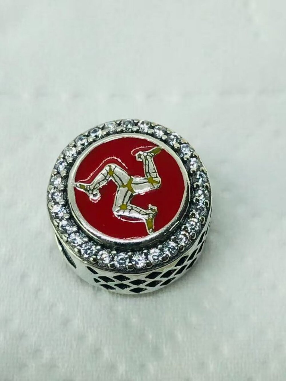 ✨ ✨Pandora Flag of the Isle Exclusive bead Charm Isle of Man Charm